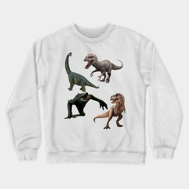 Dinosaurs Crewneck Sweatshirt by tonydesign